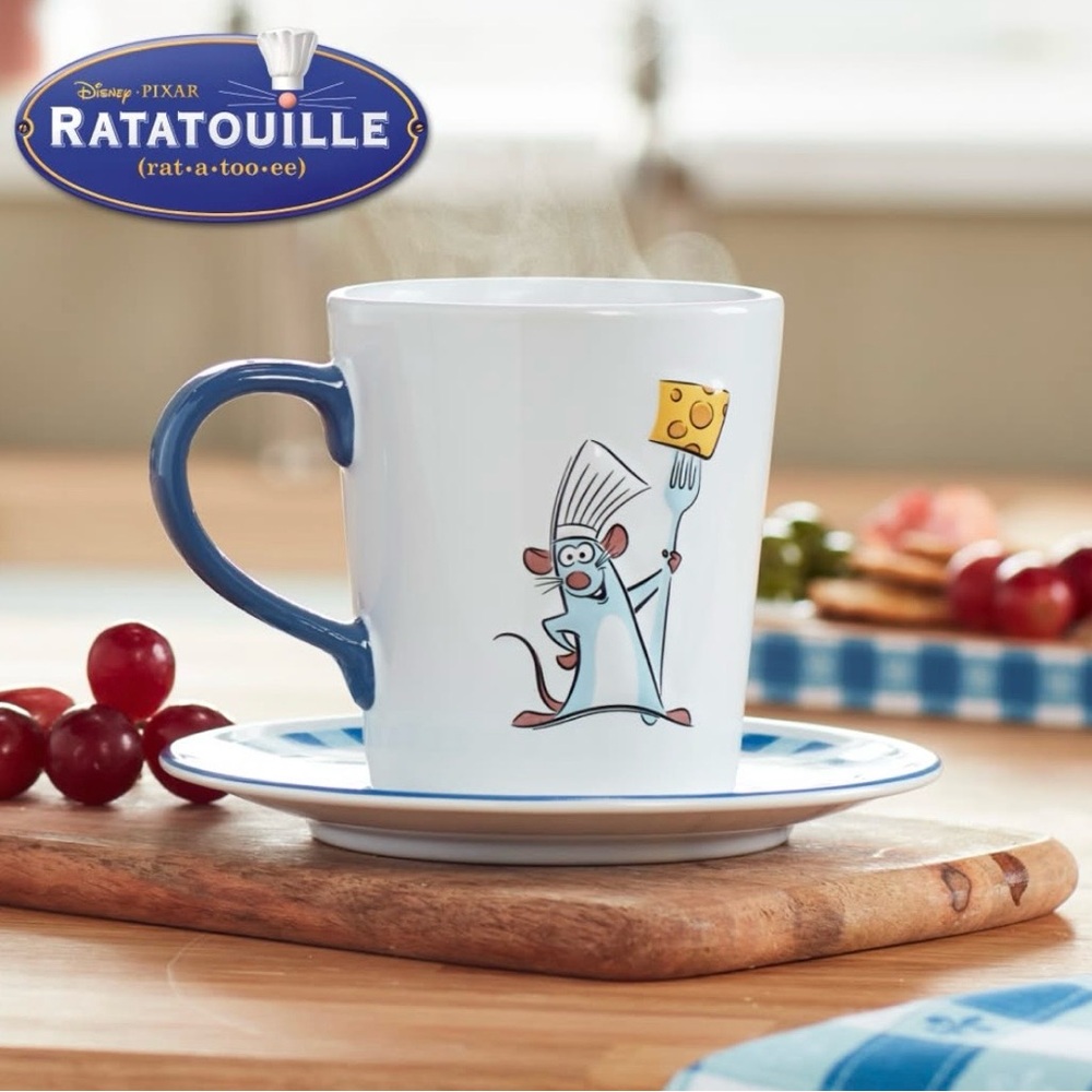 Disney Parks Ratatouille Remy cup and saucer